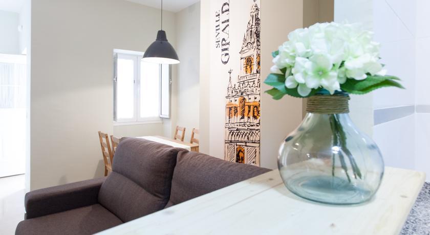 Apartamentos Diaber Alberto Lista Sevilla Zimmer foto